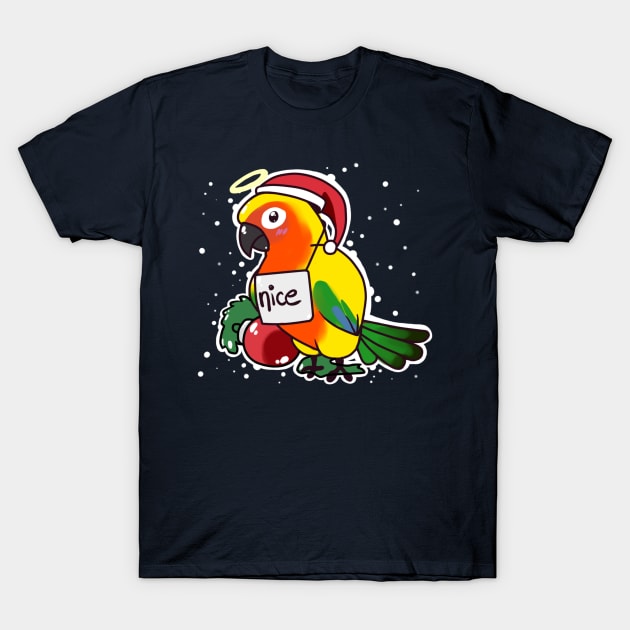 Nice Sun Conure T-Shirt by Shemii